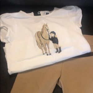 Janie and Jack EUC size 4 outfit